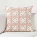 Elea - 22" x 22" Pillow - Ivory / Blush