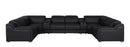 1116 - 8-Piece U-Shaped Sectional Sofa In With 2 Power Recliners & Power Headrests