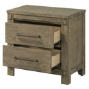 Colton - Nightstand - Antique White Oak
