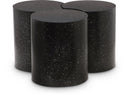 Dimple - 3 Piece Modular Coffee Table - Terazzo Finish