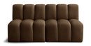 Arc - Velvet 2 Seats Modular Sofa