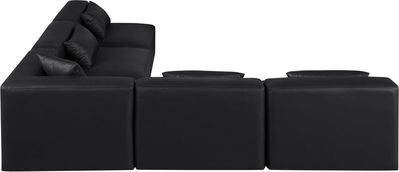 Cube - 5 Piece Modular Corner Armless Sectional