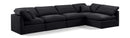 Indulge - Velvet 5 Piece Modular Sectional