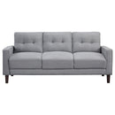 Bowen - Upholstered Track Arm Tufted Sofa Set
