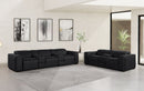 1224 - 8-Piece Modular Power Reclining Sofa & Loveseat Set In With 5 Power Recliners & Power Headrests