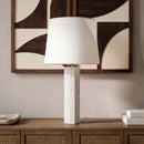 Orison - Linen Textured Fabric Table Lamp