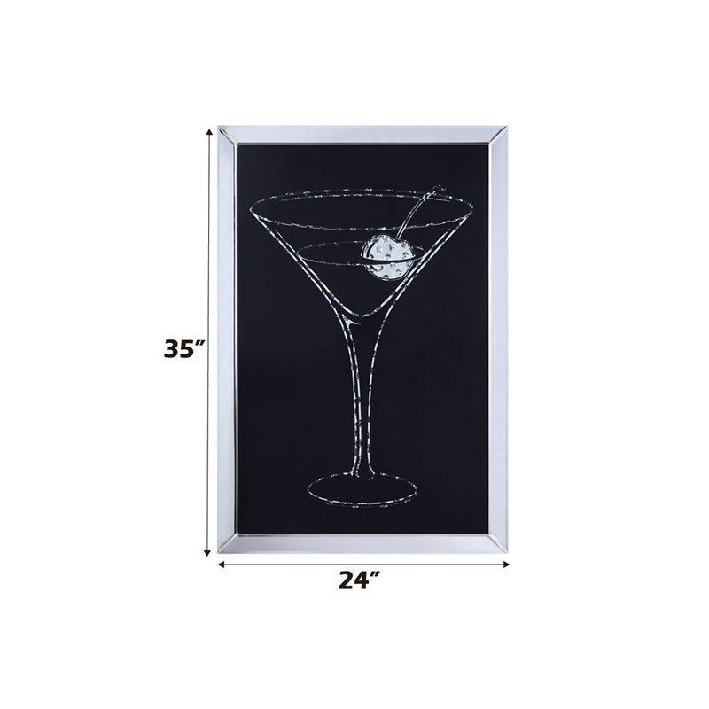 Talisha - 35" Wall Art - Mirrored