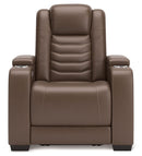 High Impact - Power Recliner / Adj Headrest - Tobacco