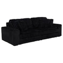 Jacana - Corduroy Upholstered Dual Power Chaise Sofa