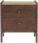 Veya - 22" Mango Wood Nightstand