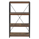 Bob - Bookshelf - Weathered Oak & Black