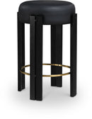 Harrison - Counter Stool With Black Legs