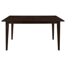 Gabriel - Rectangular Wood Dining Table - Cappuccino