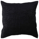 Bari - Velvet Sham - Onyx