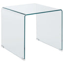 Ripley - Rectangular Tempered Bent Glass Table