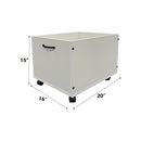 Aurea - 2 Toy Boxes - White