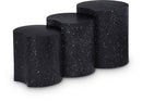 Dimple - 3 Piece Modular End Table - Terazzo Finish