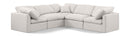 Indulge - Linen 5 Piece Modular Corner Sectional