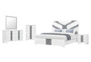 Optimus - Nightstand - White / Gray