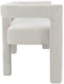 Athena - Boucle Fabric Bench