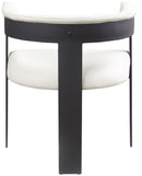 Romeo - Faux Leather Dining Chair With Black Base (Set of 2)