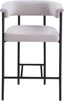 Malin - Linen Counter Stool (Set of 2)