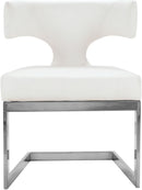 Alexandra - Dining Chair with Chrome Legs