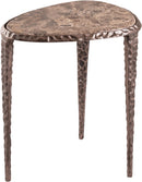 Gild - Aluminum Base And Genuine Marble Top Table