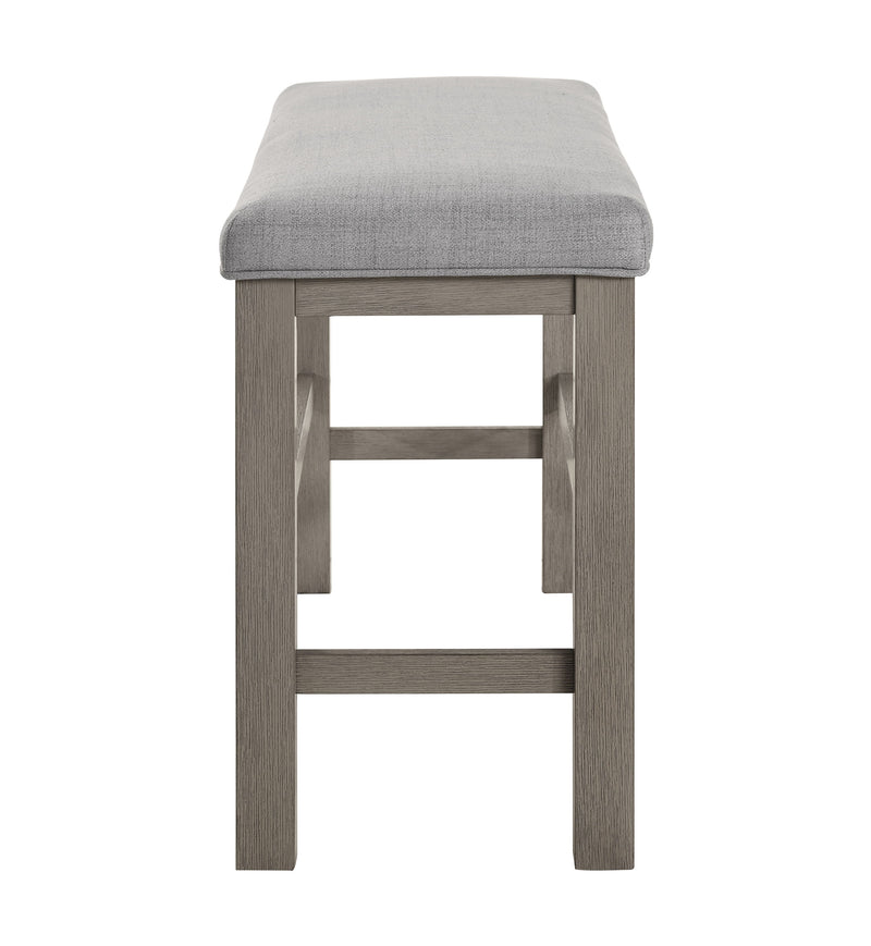 Renwick - Counter Height Bench - Gray