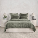 Bari - Velvet Quilt - Sage