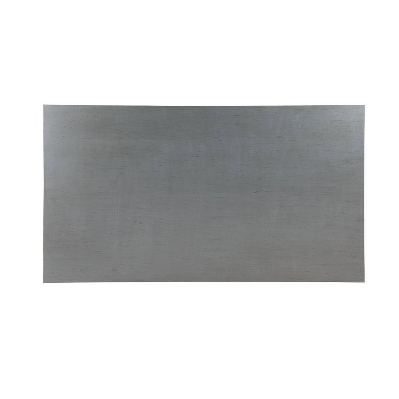 Varian - Dining Table (90"L) - Mirrored & Antique Platinum