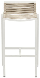 Maldives - Rope Outdoor Patio Bar Stool (Set of 2)