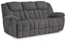Foreside - Reclining Sofa - Charcoal