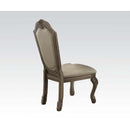 Chateau De Ville - Side Chair (Set of 2) - Synthetic Leather & Antique White