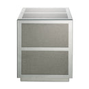 Noralie - 18" End Table With Faux Diamonds - Mirrored