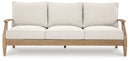 Carter Hall - Sofa With Cushion - Beige