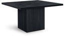 Belinda - Square Oak Veneer Dining Table