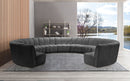 Infinity - 11 Piece Velvet Modular Sectional