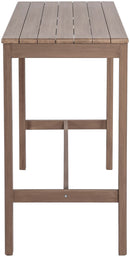 Newport - Acacia Wood Outdoor Patio Bar Table