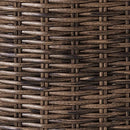 Paradise Trail - 5 Pc. - Conversation Set with 4 Swivel Lounge Chairs - Medium Brown