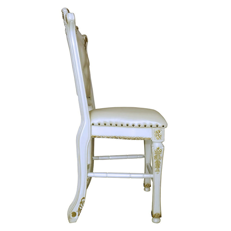 Vendome - Counter Height Chair (Set of 2) - Antique Pearl