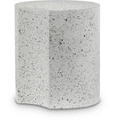 Dimple - End Table - Terazzo Finish