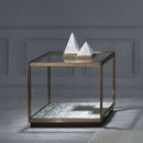 Kaia - End Table - Glass & Gold