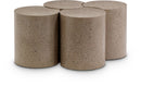 Dimple - 4 Piece Modular Coffee Table - Terazzo Finish