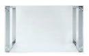 Abraham - Dining Table - Clear Glass Top & Chrome