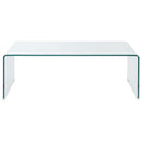Ripley - Rectangular Tempered Bent Glass Table