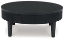 Marstream - Round Cocktail Table - Black
