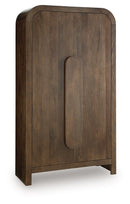 Thoren - Accent Cabinet - Medium Brown