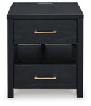Winbardi - Rectangular End Table - Black