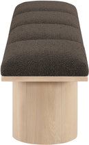 Pavilion - 4 Piece Modular Bench With Natural Base